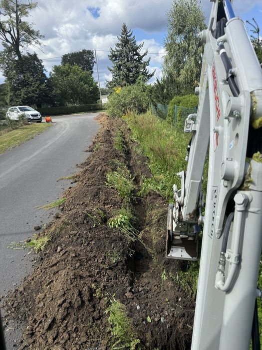 Przeciski Pod Drogami Usługi Minikoparką,Przewiert sterowany