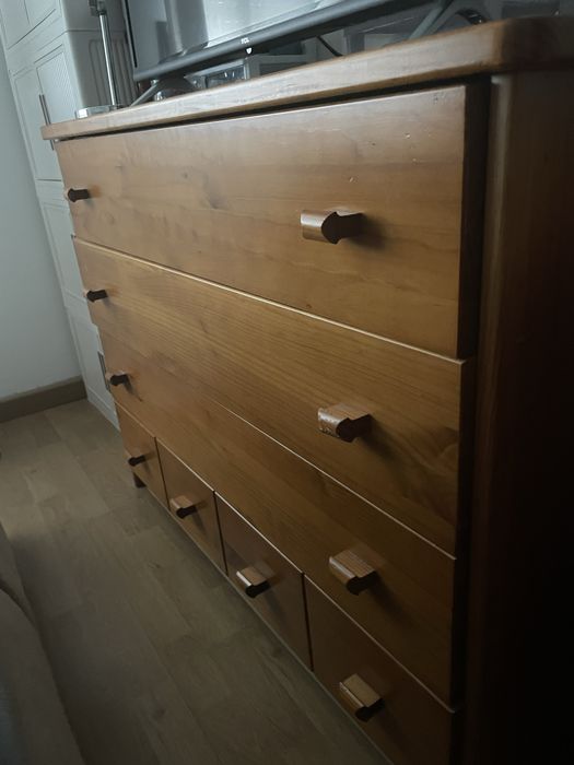 Cómoda Quarto (madeira maciça)