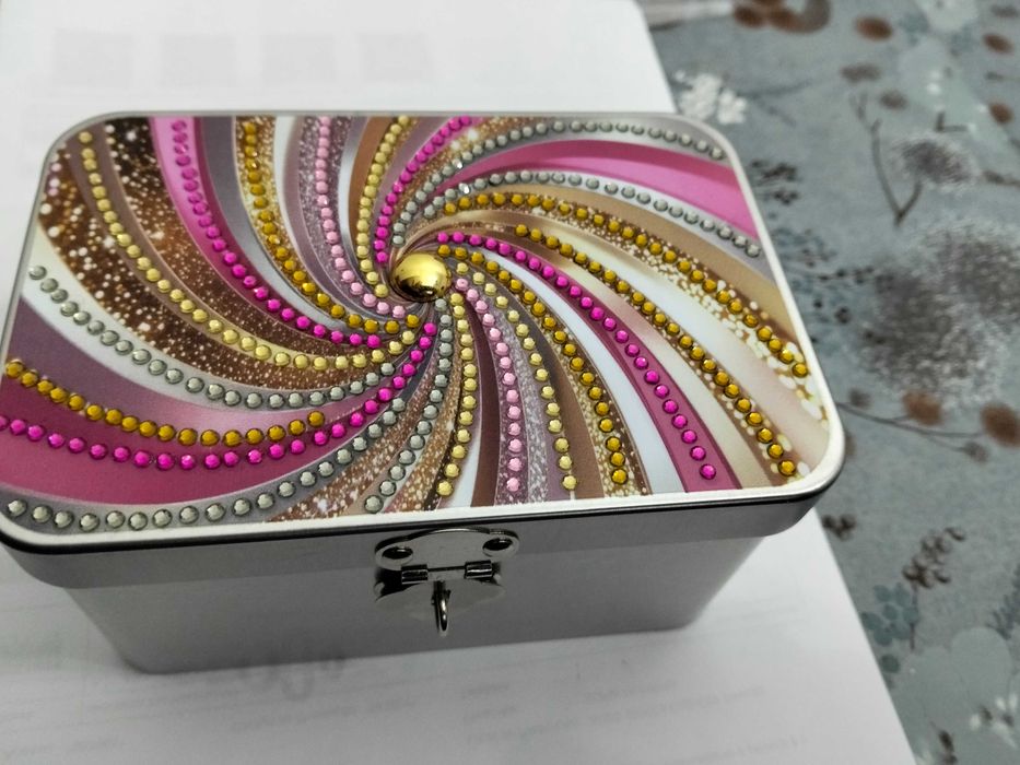 Cofre pintura diamante