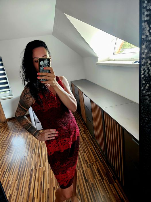 Sukienka koronkowa Tommy Hilfiger