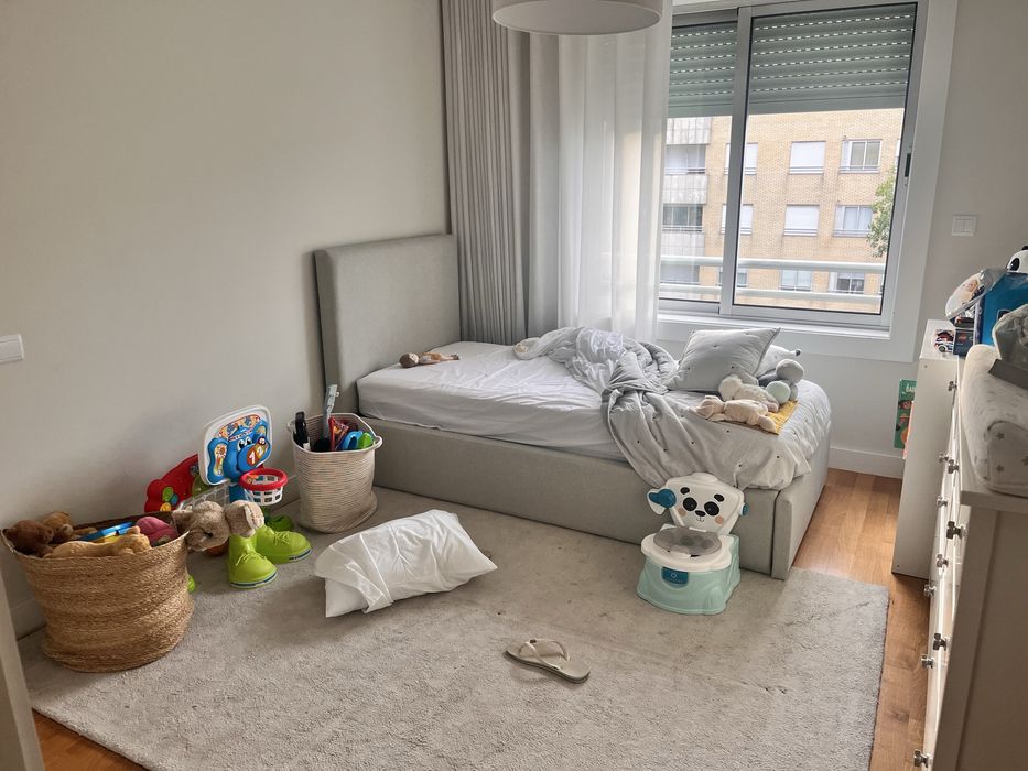 Cama solteiro quarto criança 90*200cm