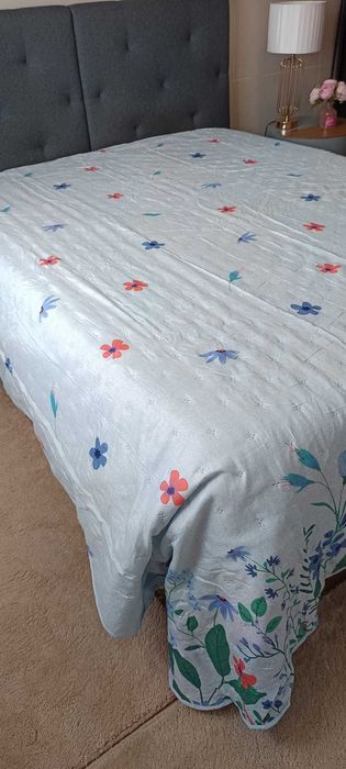 Conjunto de Cama Novo PraBella: Colcha Bouti + Jogo de Lençóis