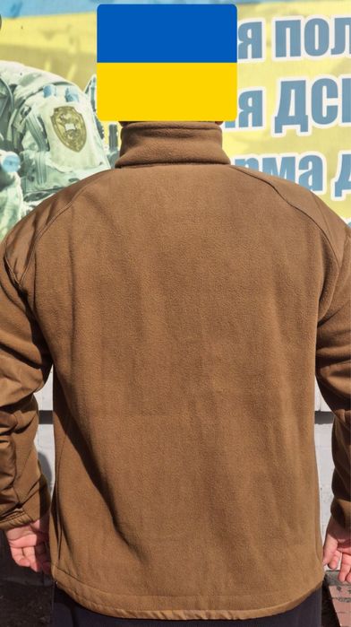 Кофта флісова койот