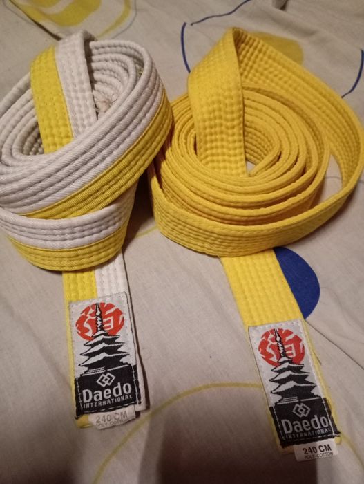 Cinto Karate Daedo Amarelo
