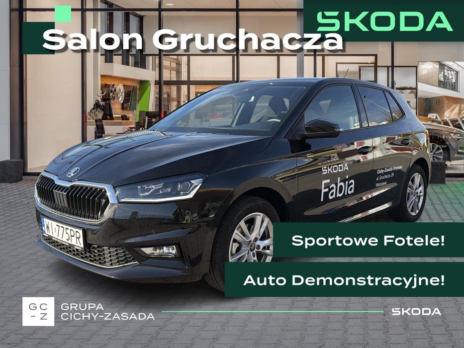 Skoda Fabia || 234 || Demonstracyjny, Sportowe fotele, Bogate wyposażenie, ACC