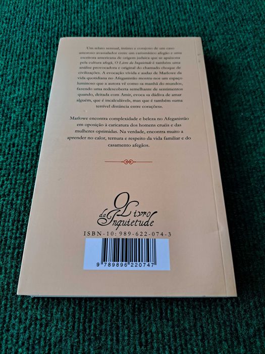 O livro da inquietude - Uma história de amor - Ann Marlowe