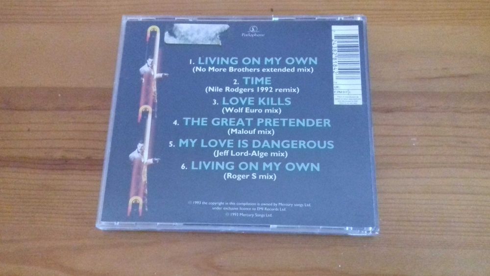 CD Freddie Mercury (Queen) - Remixes