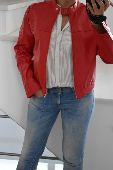 Casaco estilo Biker, novo [M]