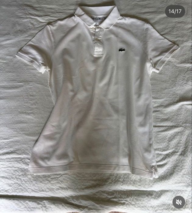 Біле поло Лакост, Lacoste