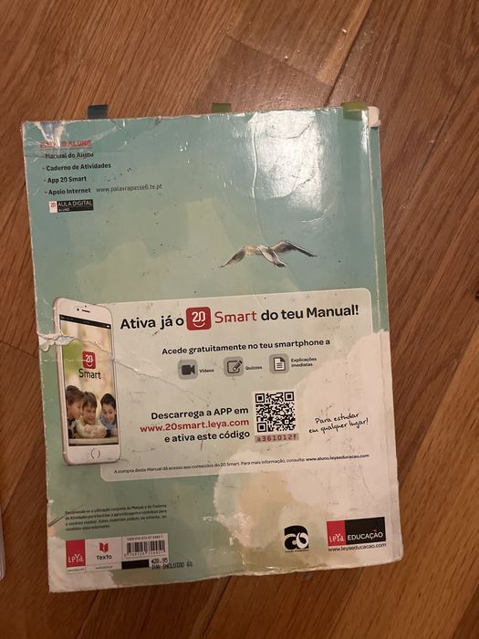 Livro e caderno de atividades Português 6 ano