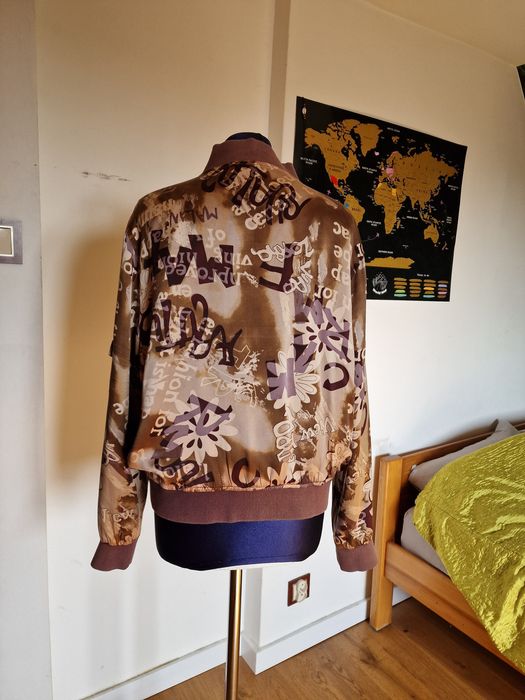 Kurtka bomberka 100% jedwab