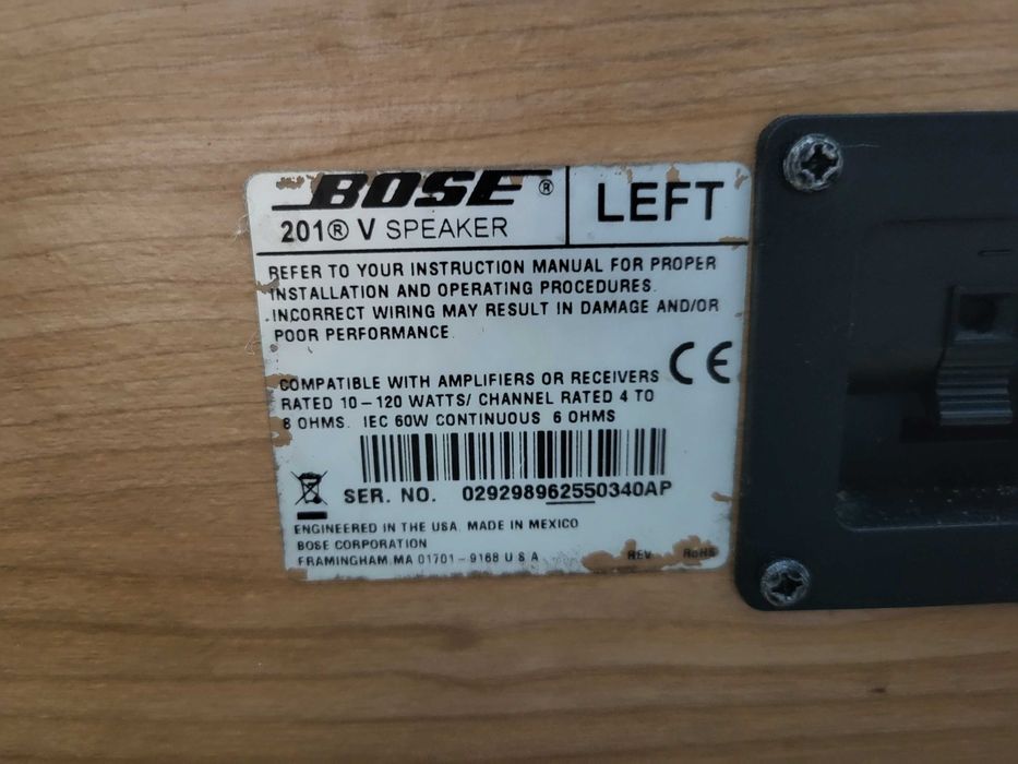 Bose 201 series altifalantes