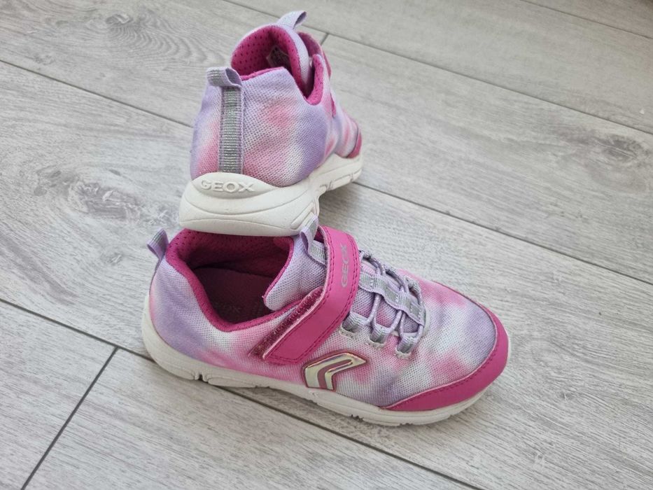 Sportowe Adidasy Różowe Geox 31 Na Rzepy