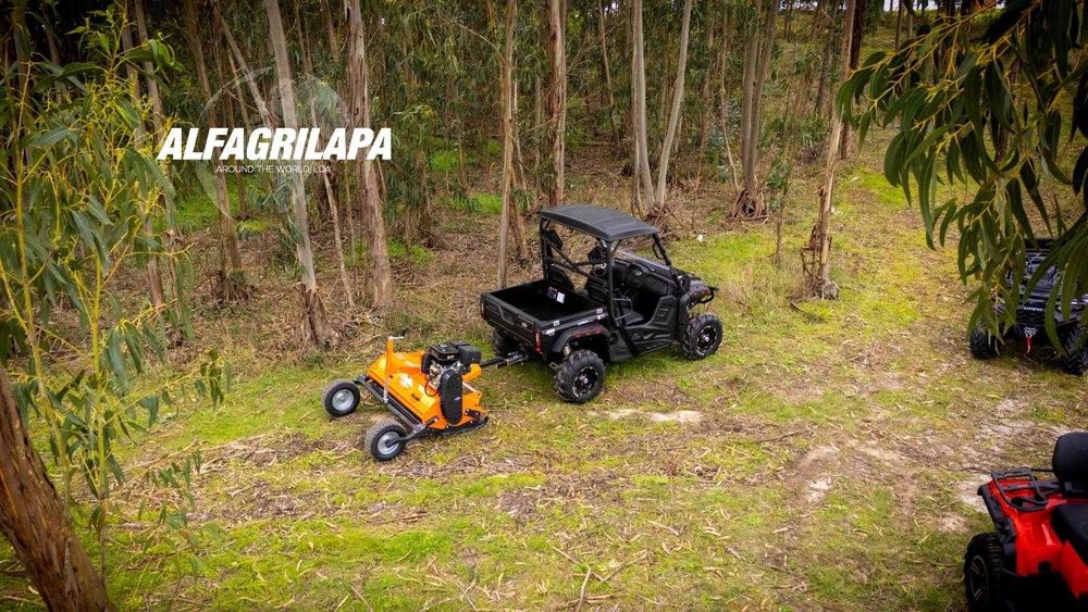 Trituradores Rebocáveis para ATVs.