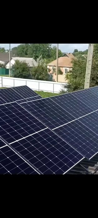 Монтаж сонячних панелей