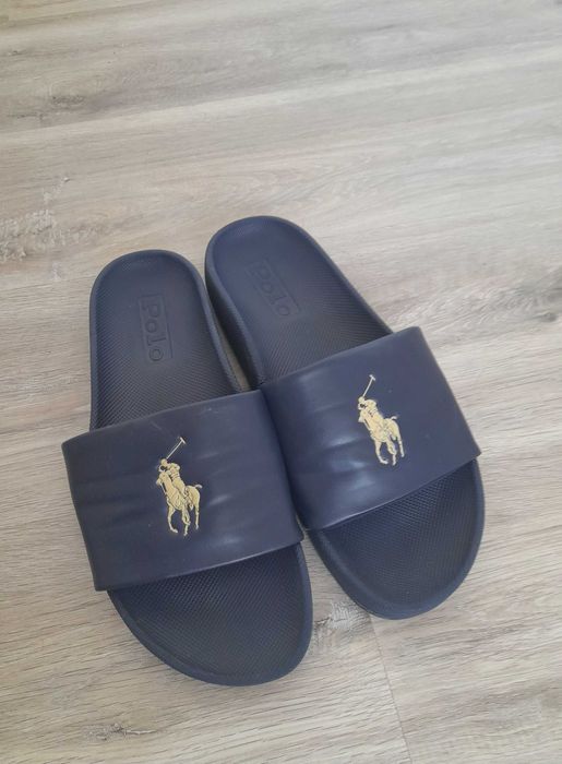 Чоловічі шльопанці Polo Ralph Lauren 44 Оригінал М’який верх