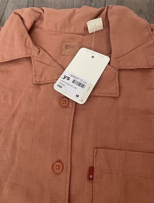 Лляна сорочка levis оригінал/ жіноча лляна сорочка