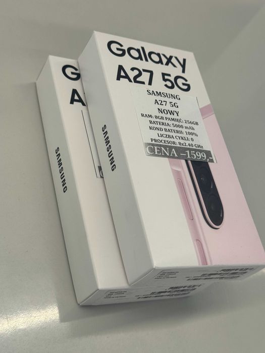 Samsung A27 8/256GB NOWY Topcase Vivo *Raty 0%