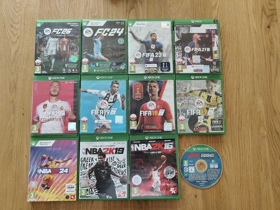 Gry Xbox One S X Series Forza NBA Minecraft GTA FC 26