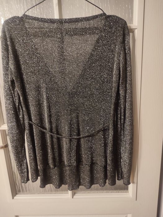 Błyszcząca bluzka damska rozmiar L