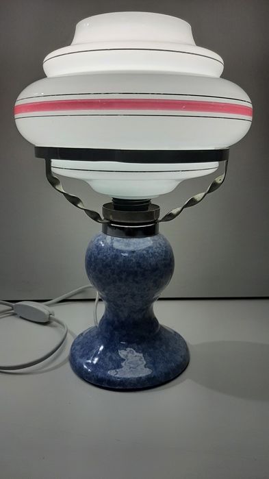 Lampa nocna porcelanowa