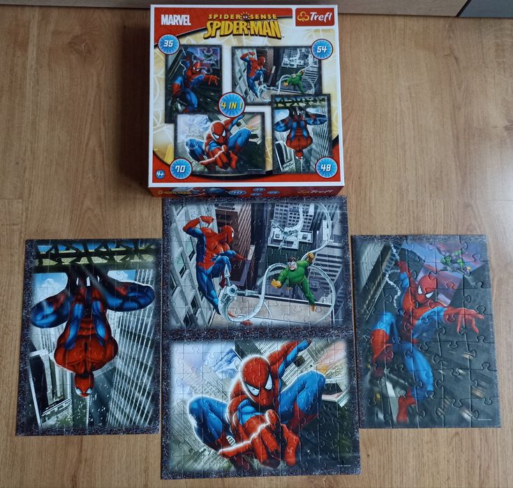 Puzzle Trefl 4w1 4+ Spiderman