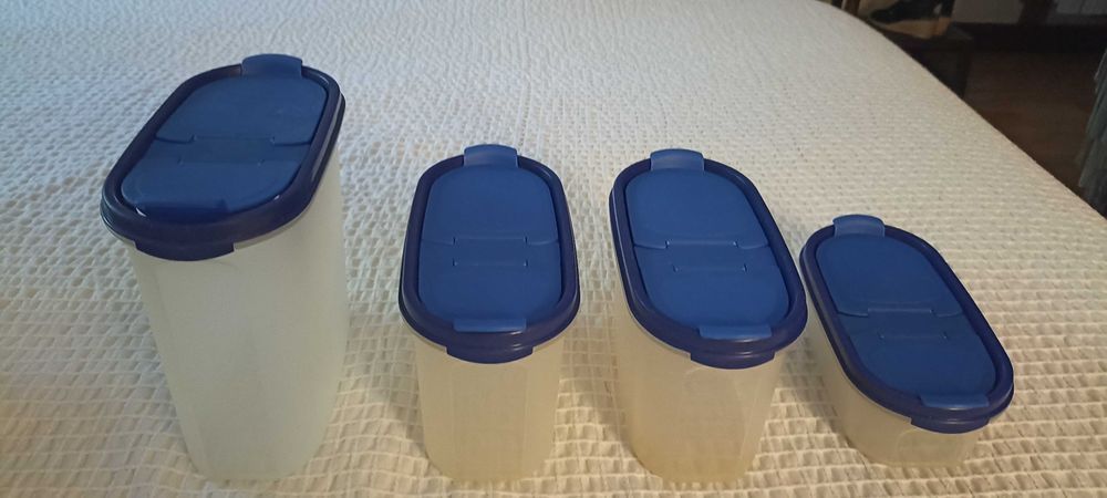 Conjunto caixas tupperware