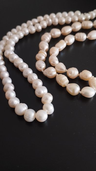 Намисто з натуральних річкових перлів