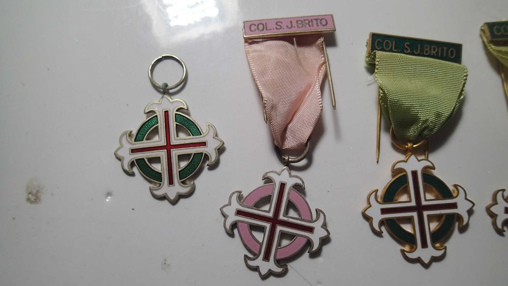 Medalhas de mérito escolar Colégio S.J.Brito