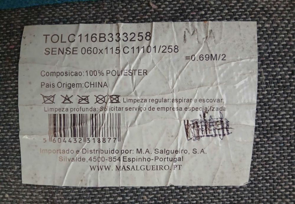 conjunto de 2x tapetes