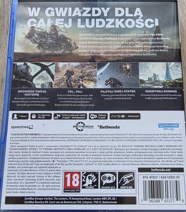 Gra Starfield ps5