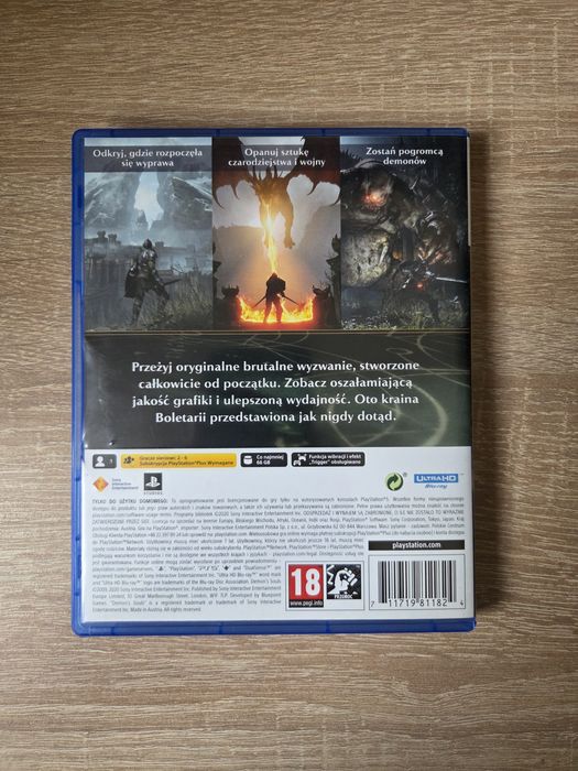 Gra na ps5 demon's souls pl