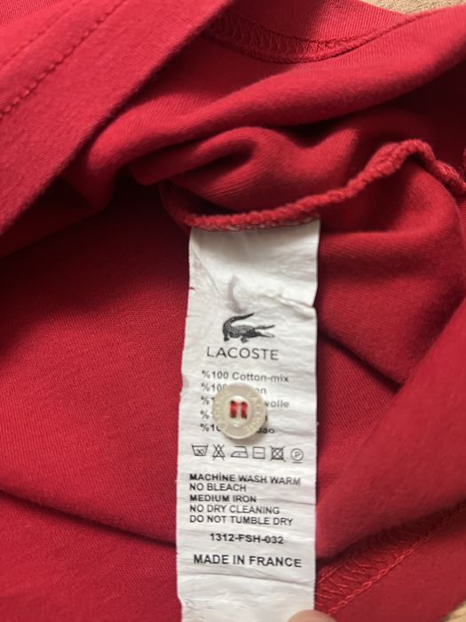 Оригінальне поло Lacoste Custom