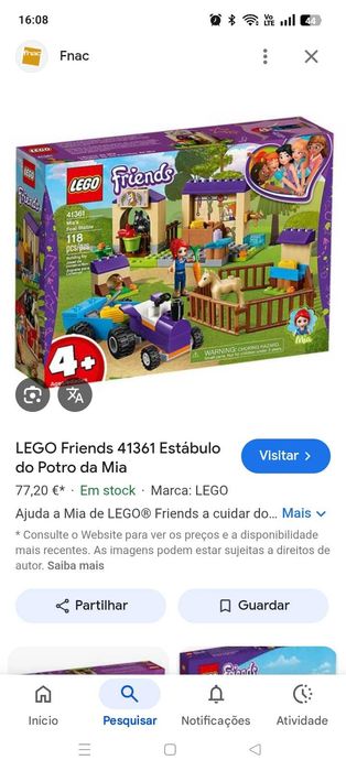 Legos friends estábulo