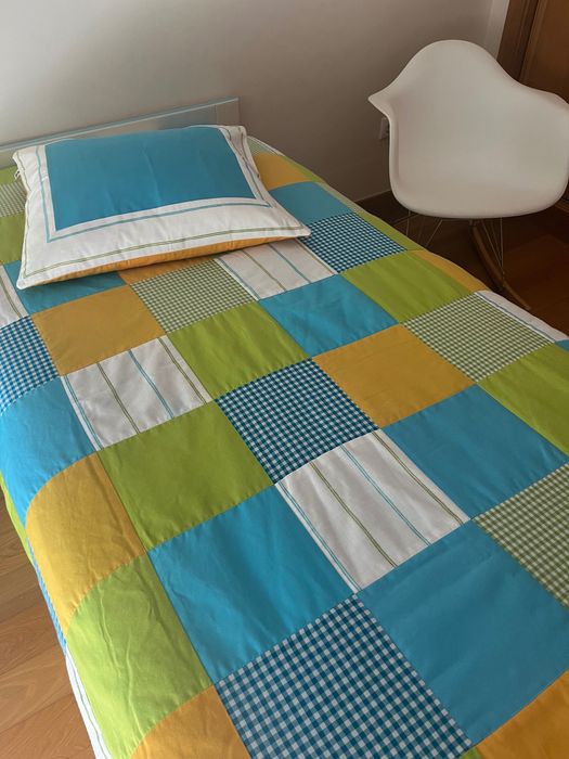 Conjunto têxteis quarto criança Oficina Rústica