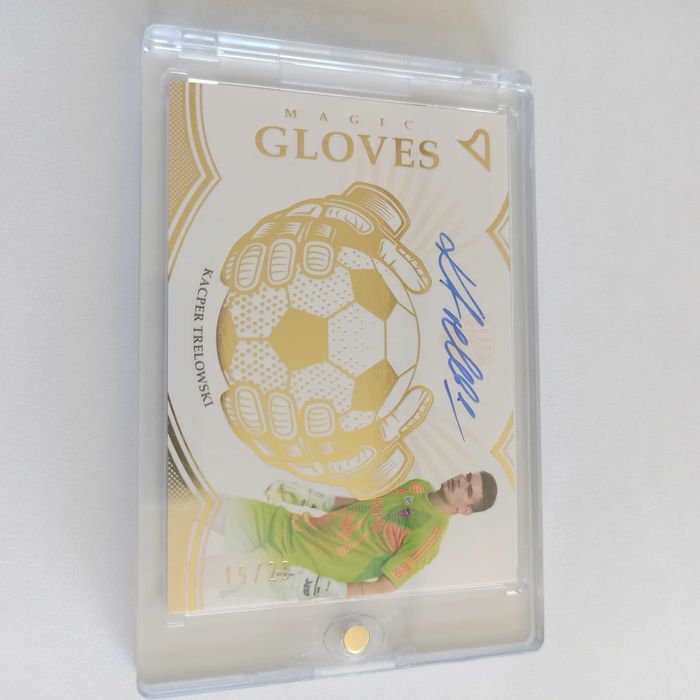 Karta Sportzoo Trelowski Magic Gloves Signature Autograf Raków