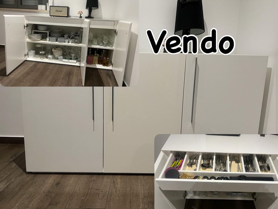 Aparador lacado alto brilho