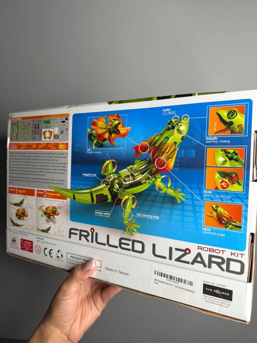 STEM-конструктор ящірка , вбудований AI