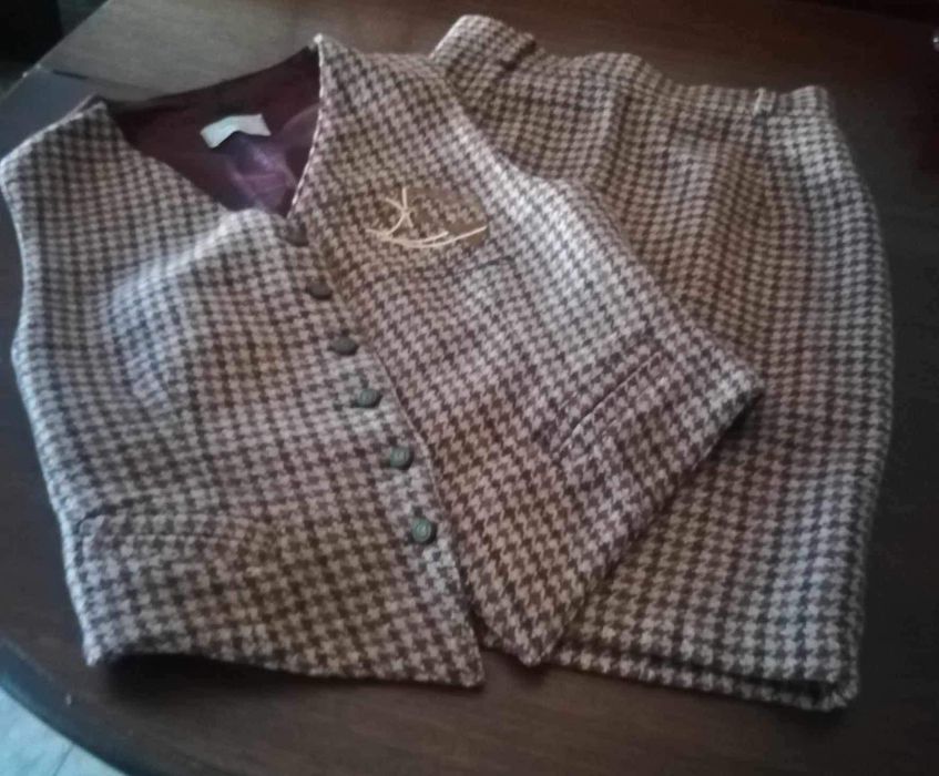 Conjunto de saia e colete nº 36