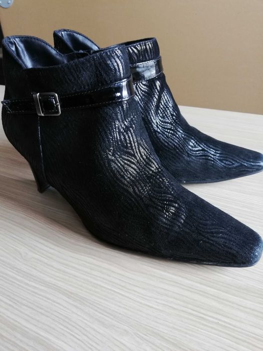 botki, buty,Van Dal Moritz, rozm.40, kol.czarny