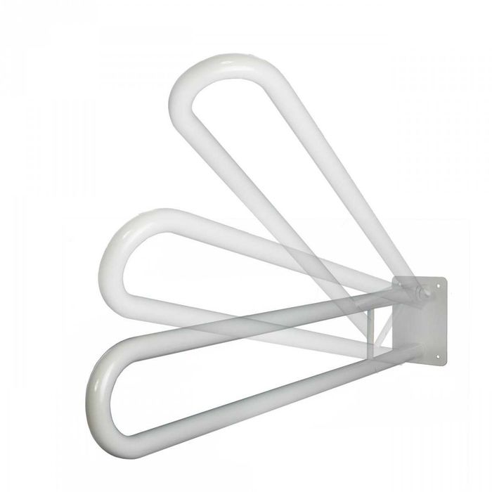 Uchwyt uchylny WC dla niepełnosprawnych 60cm stal nierdz.