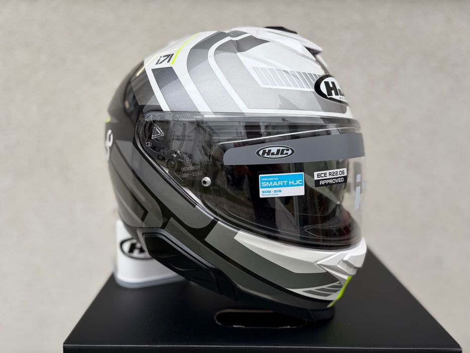 Kask motocyklowy HJC i71 VIZ rozmiar L, Policarbon, Blenda, Pinlock!