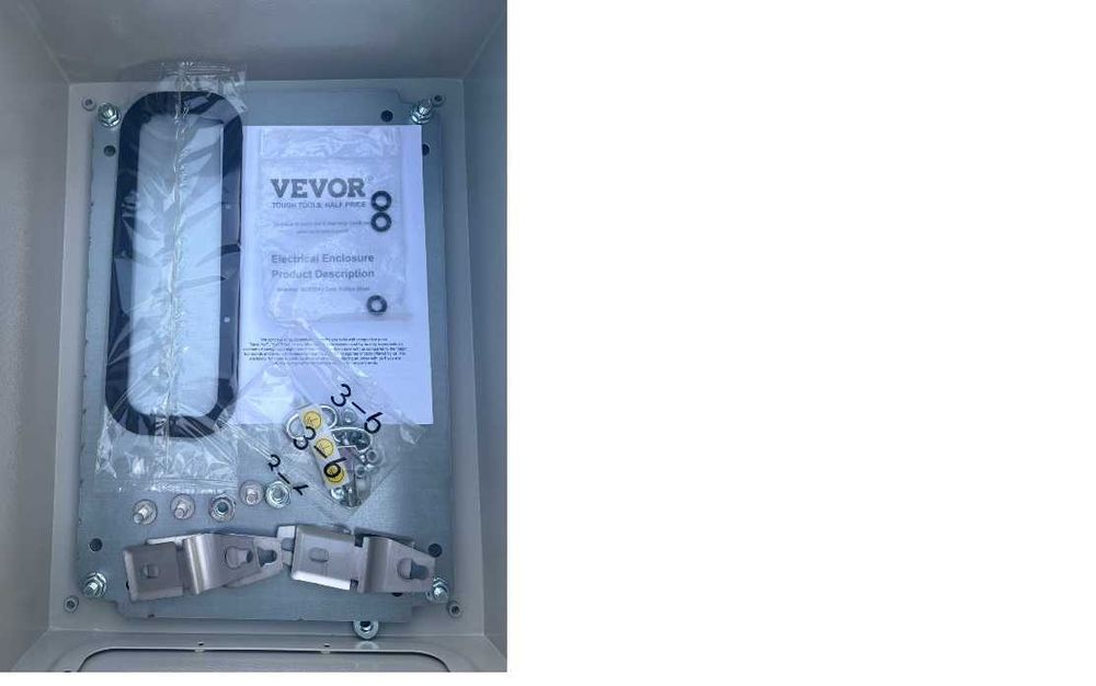 Caixa Elétrica Metálica IP66 40x30x20 Nova