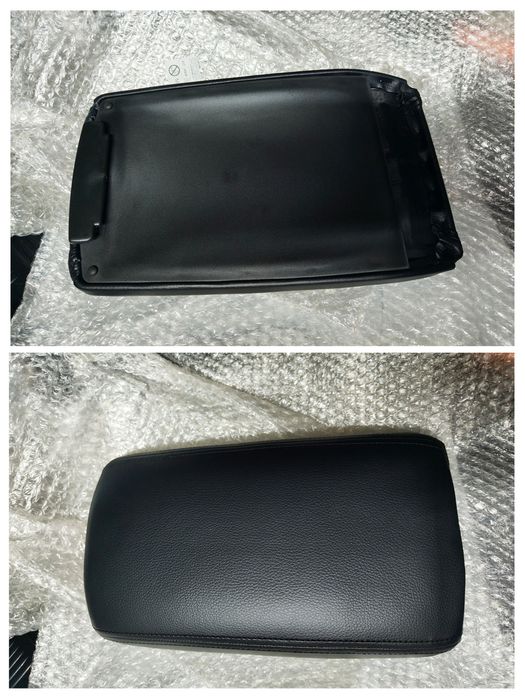 Tampa AUDI apoio braço consola A4 B6/B7, A3 8P, A6/A6L Tecido, Pele