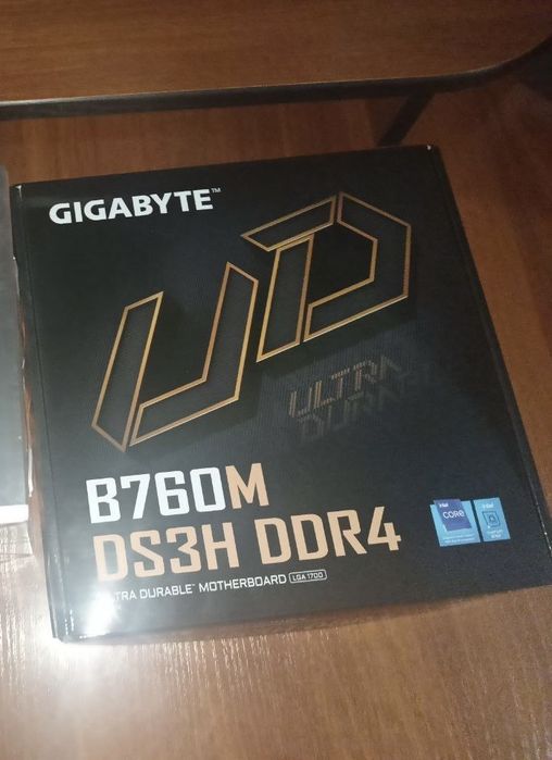 Продам материнскую плату GIGABYTE B750M DS3H (НОВАЯ)