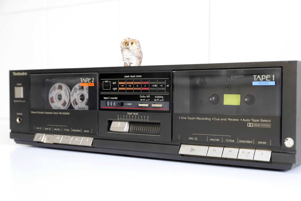 Techncis RS-D550W Duplo Tape Deck Cassetes