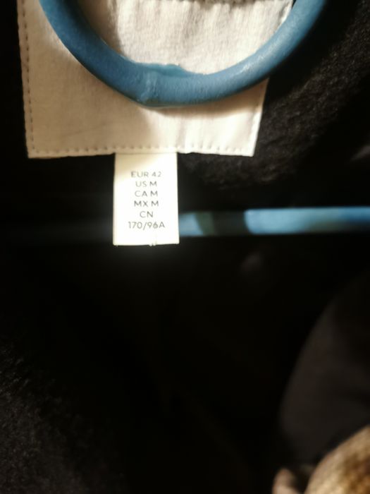 Польто h&m чёрное