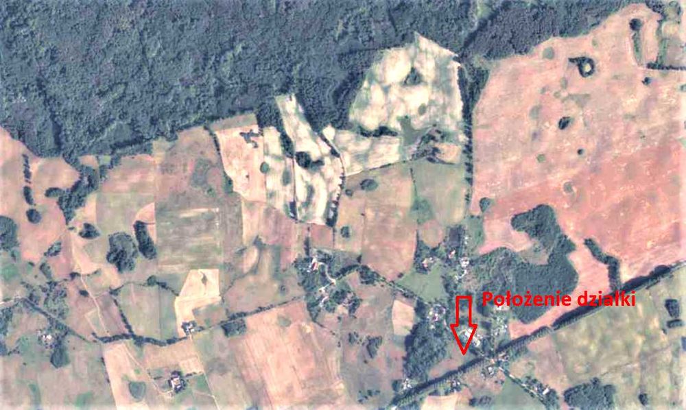 Duża działka budowlana nr 175/4, 2003m2.