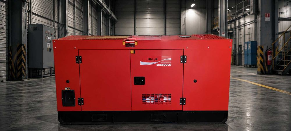 Agregat prądotwórczy stacjonarny 40 KW 50 kVA diesel 2.3