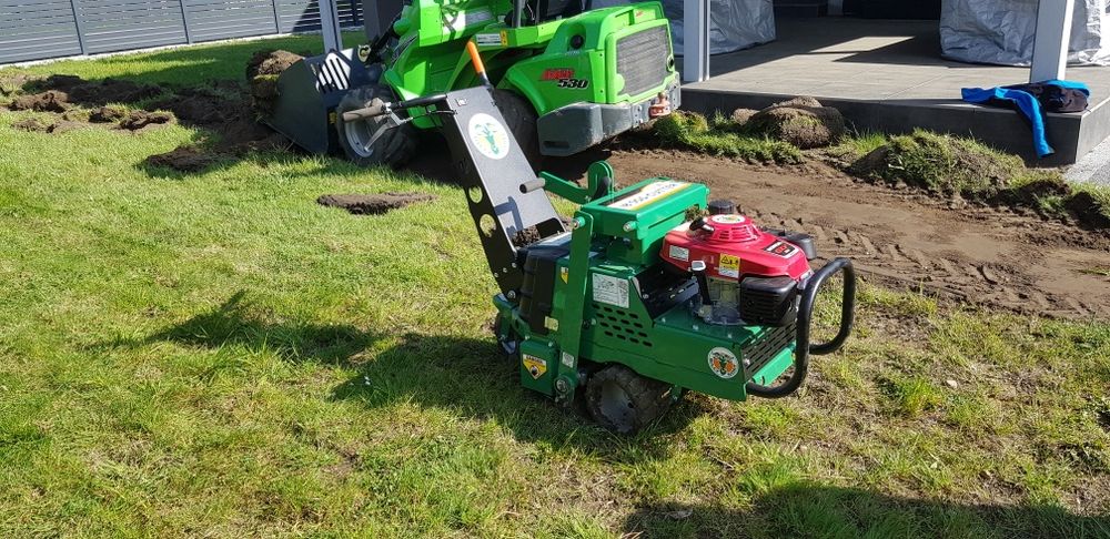 Wycinanie darni, usuwanie starego trawnika